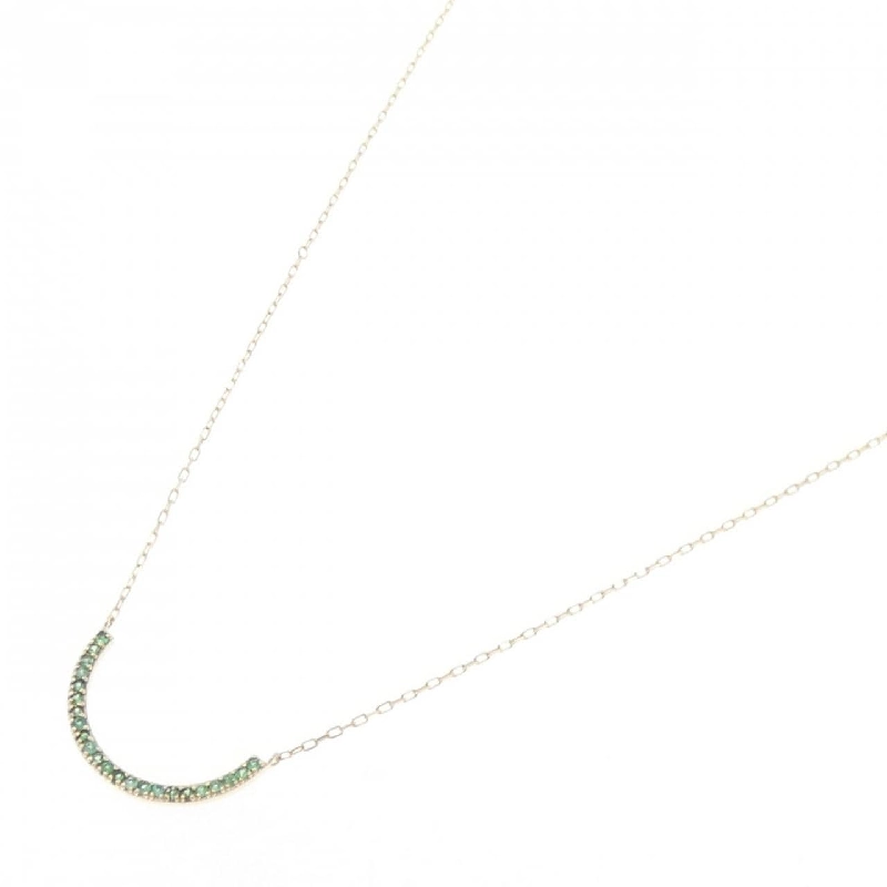 Nhà thiết kế Enasoluna - Dây chuyền ngọc lục bảo - Hàng hiệu Authentic 844121