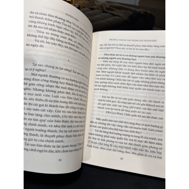 Trưởng thành sau ngàn lần tranh đấu - Rando Kim 755318