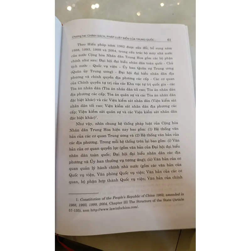CHÍNH SÁCH PHÁP LUẬT TRÊN BIỂN ĐÔNG CỦA TRUNG QUỐC - NGUYỄN BÁ DIẾN, NGUYỄN HÙNG CƯỜNG 782293