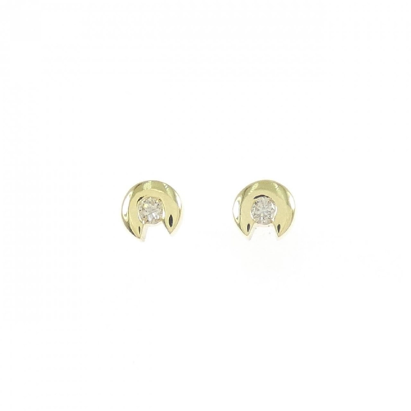 K18YG Bông tai kim cương - Hàng hiệu Chính hãng 867976