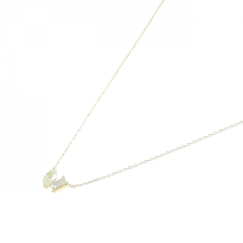 Dây chuyền kim cương K18YG 0.50CT - Hàng hiệu Chính hãng 863007