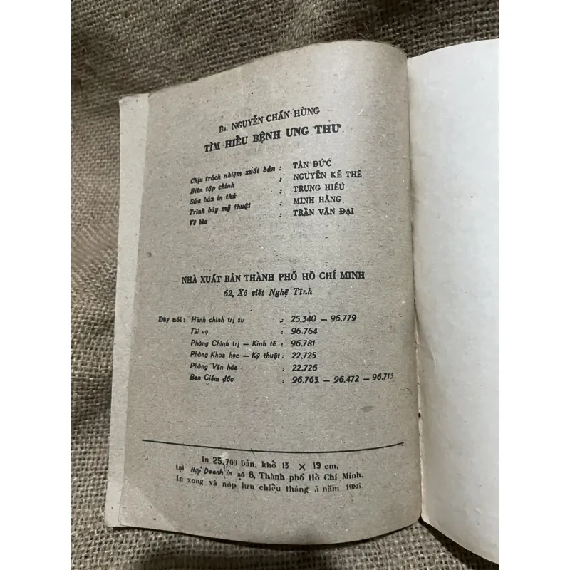 Tìm hiểu về ung thư- Nguyễn Chấn Hùng  933022