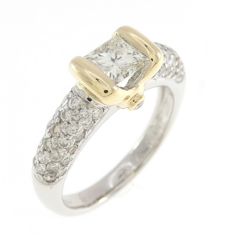 Nhẫn kim cương PT900/K18YG 0.54CT 668861