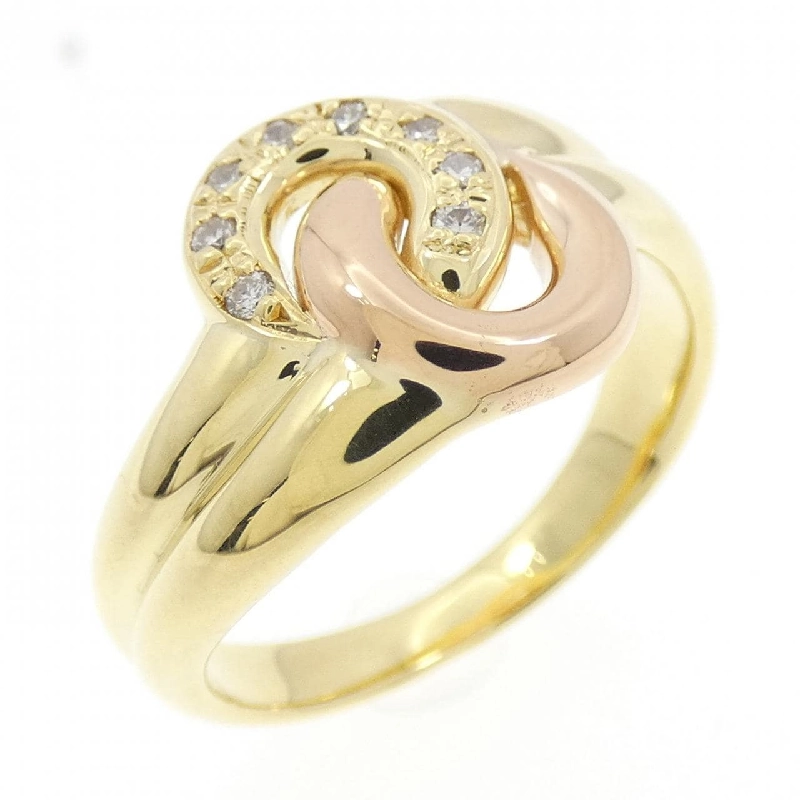 Nhẫn kim cương K18YG/K18PG 0.08CT - Hàng hiệu Chính hãng 851480