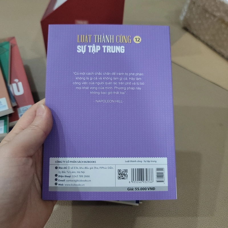 SỰ TẬP TRUNG - Luật Thành Công tập 12 trong bộ 16 tập 473765