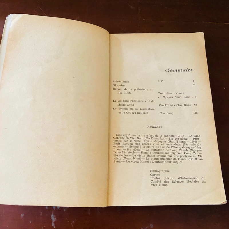 Etudes Vietnamiennes - Hanoi des origines au 19e siècle 447337