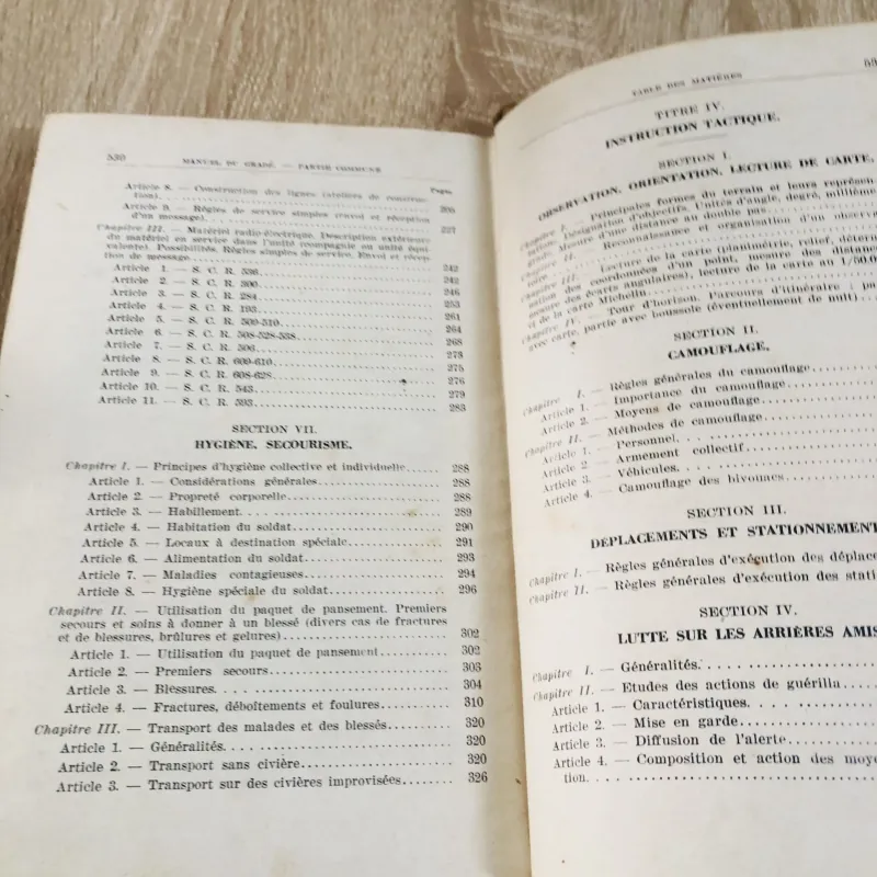 MANUEL DU GRADÉ (Tome II) – Sách quân sự Pháp xưa 1953 971137