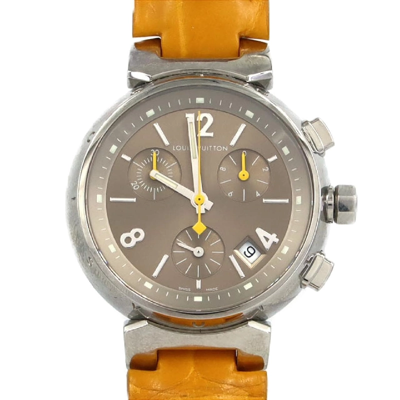 Louis Vuitton Tambour Chrono Q1322 SS Quartz - Hàng hiệu Authentic 876607