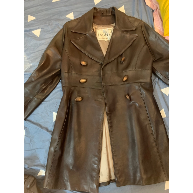 Áo da thật second hand  478754