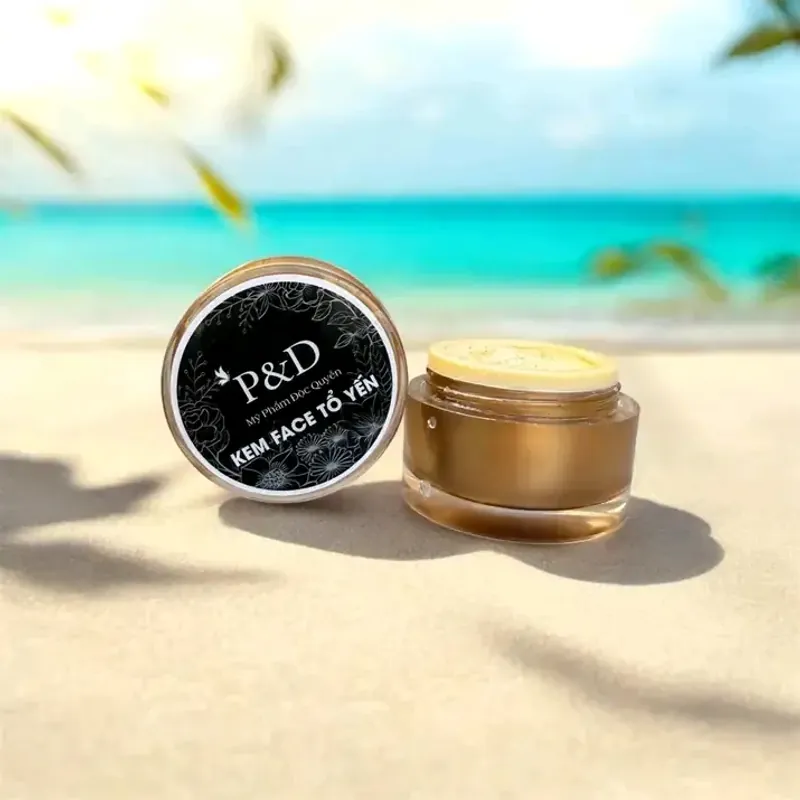 ( Tặng 1 mặt nạ ) Kem face tổ yến dưỡng trắng da P&D 1020678