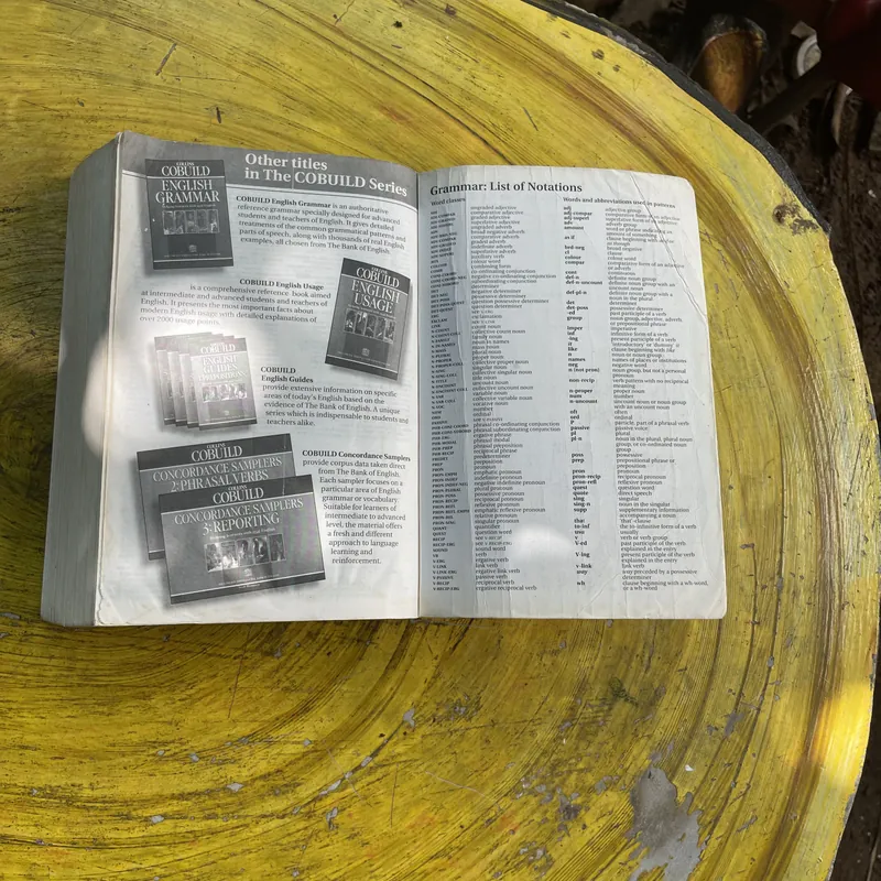 COLLINS COBUILD ENGLISH DICTIONARY HELPING LEARNERS WITH REAL ENGLISH  576397