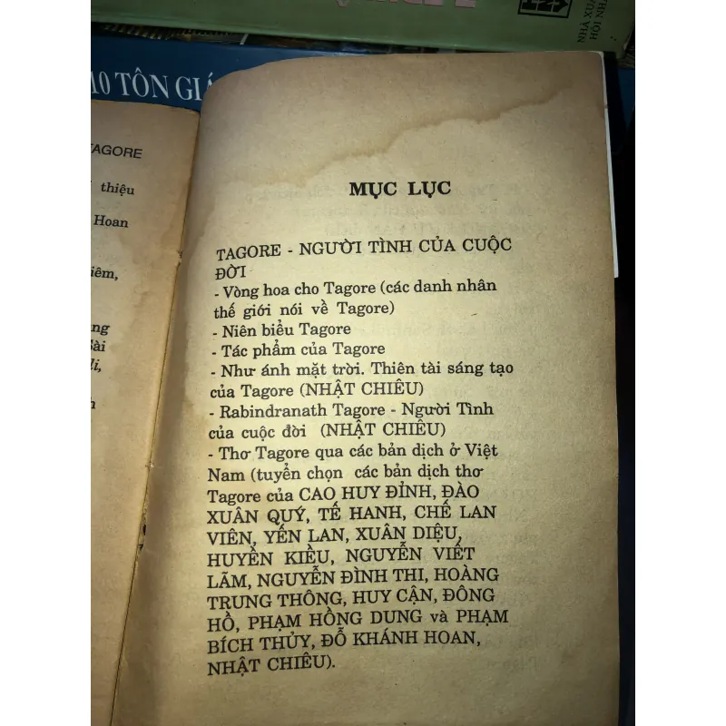 Tagore - Người tình của cuộc đời  975025