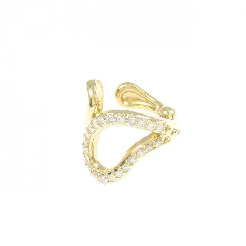 K18YG Bông tai kim cương 0.22CT một bên - Hàng hiệu Chính hãng 870762