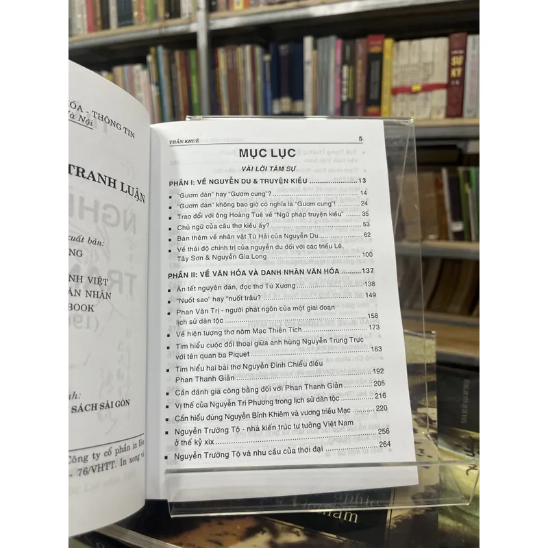 NGHIÊN CỨU VÀ TRANH LUẬN- TRẦN KHUÊ 698265