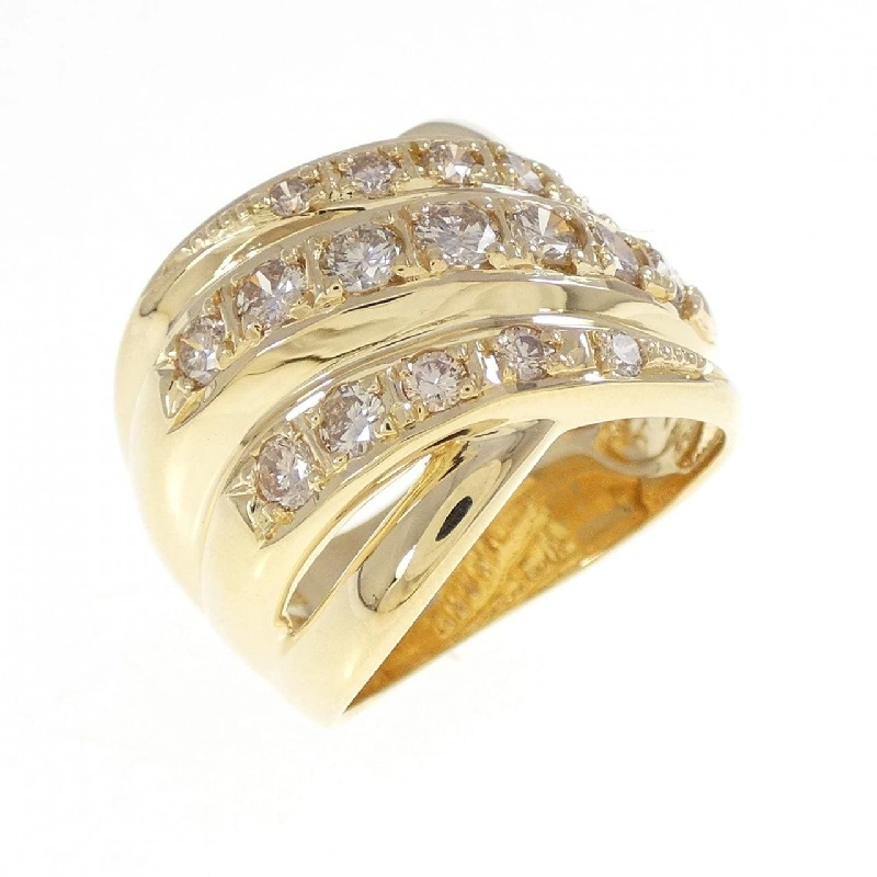 Nhẫn kim cương K18YG 1.00CT - Hàng hiệu chính hãng 850105