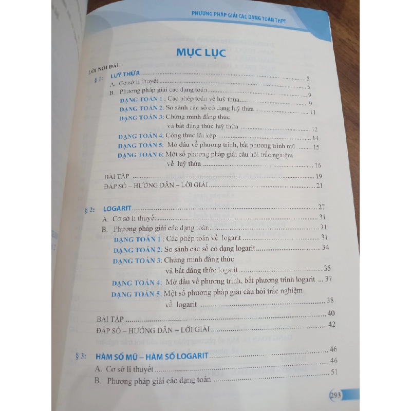 Phương pháp giải các dạng toán THPT: Mũ và Logarit - Lê Hồng Đức chủ biên 496232