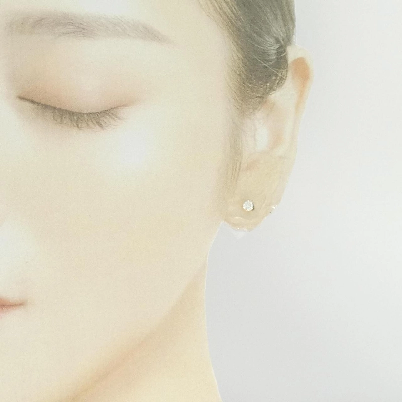 K18YG Solitaire Bông tai Kim cương 0.30CT - Hàng hiệu Chính hãng 867456