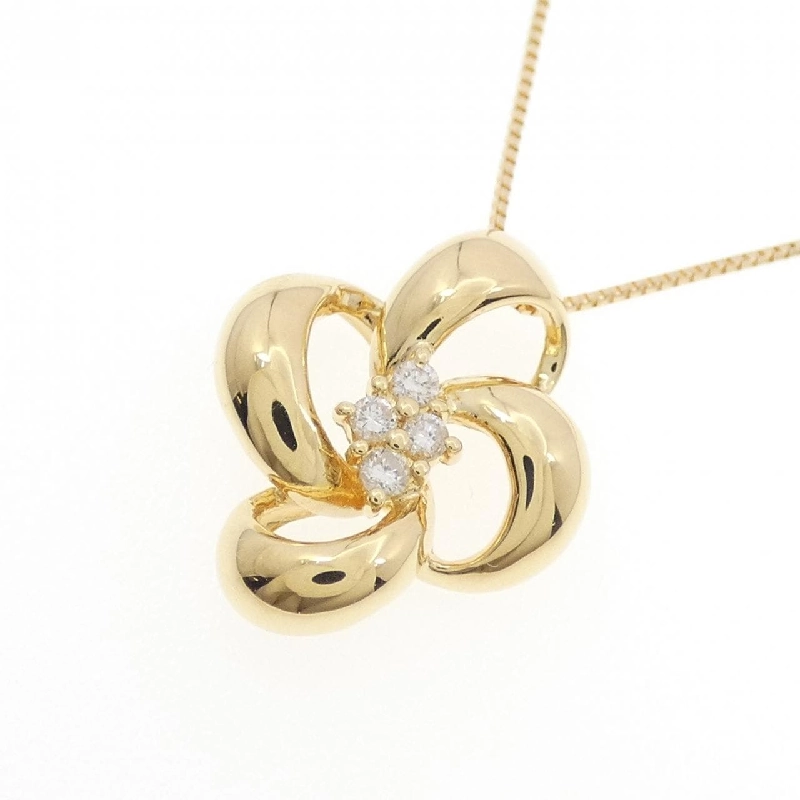 K18YG Dây chuyền kim cương - Hàng hiệu Authentic 859537