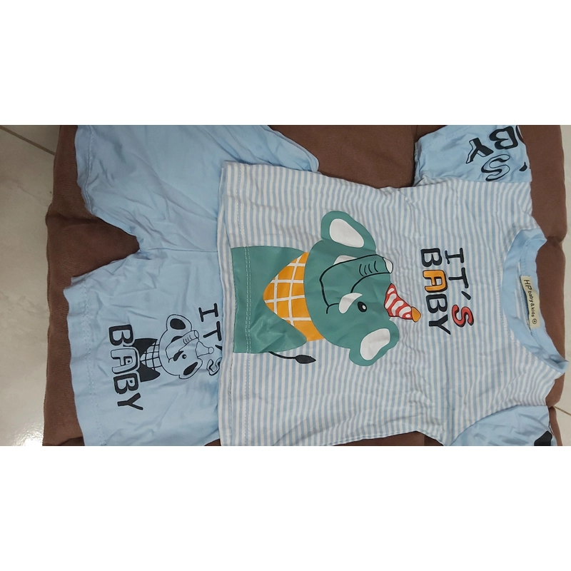 (Tặng) 3 bộ bé trai dưới 7kg 494655