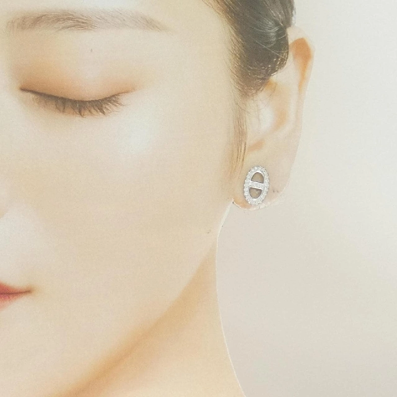 Bông tai Hermès Chaine d'Ancre New Flandore - Hàng hiệu Authentic 844342