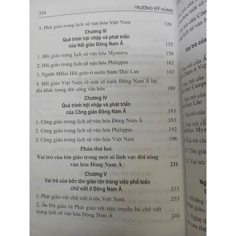 TÔN GIÁO TRONG ĐỜI SỐNG VĂN HÓA ĐÔNG NAM Á - TRƯƠNG SỸ HÙNG 1028167