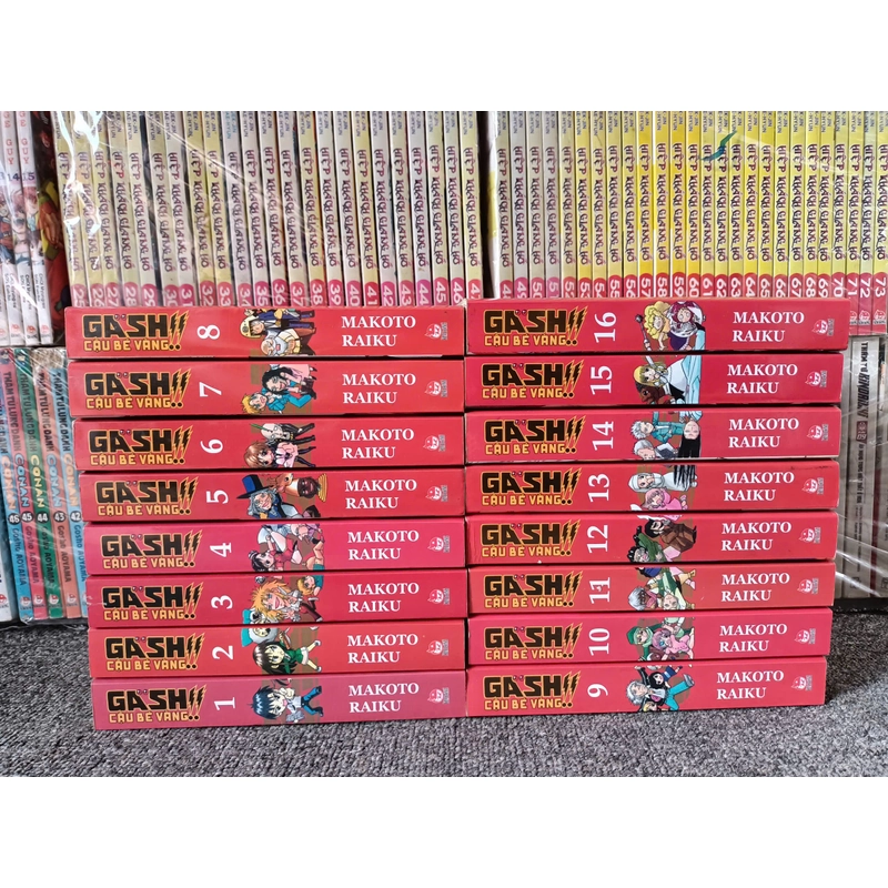 Truyện Gash Cậu Bé Vàng - Trọn Bộ 16 Tập - NXB Kim Đồng 384267