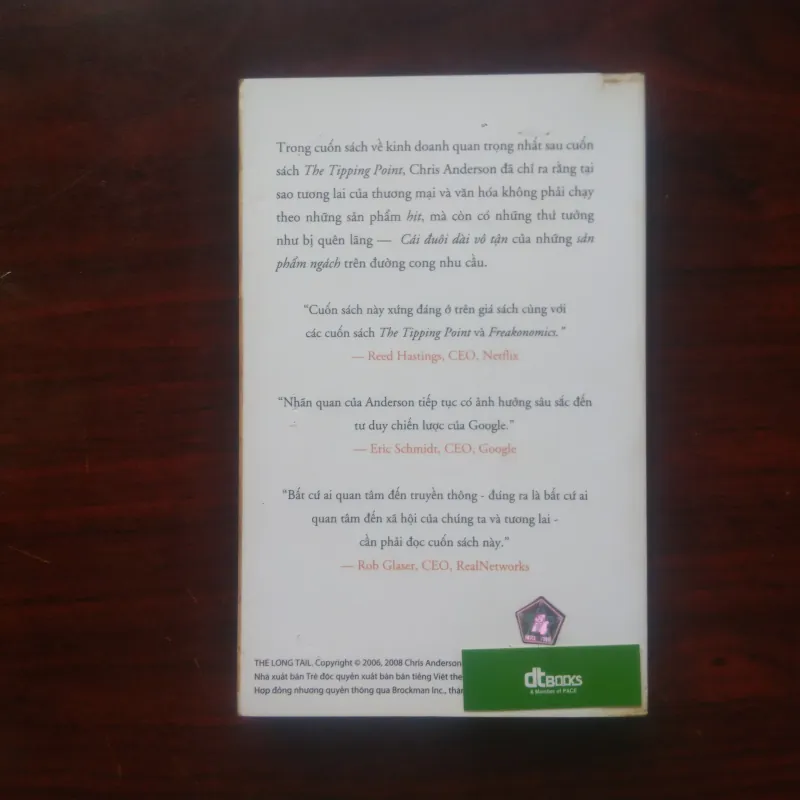 [Sách Kinh Tế] Cái Đuôi Dài (Chris Anderson) The Long Tail 1023286