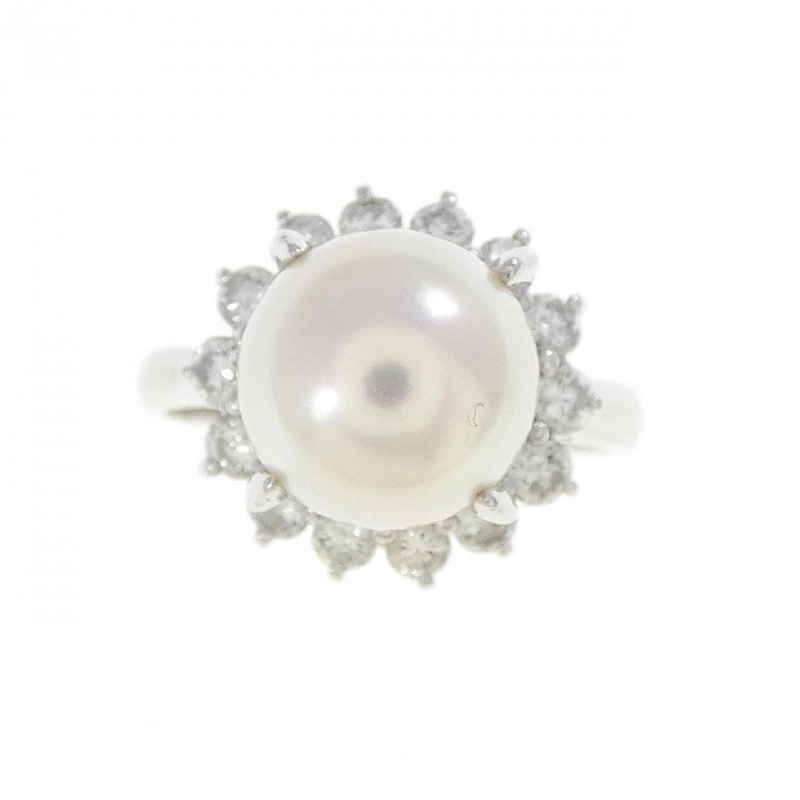 Nhẫn ngọc trai Akoya PT900 8.7mm - Hàng hiệu Authentic 850561