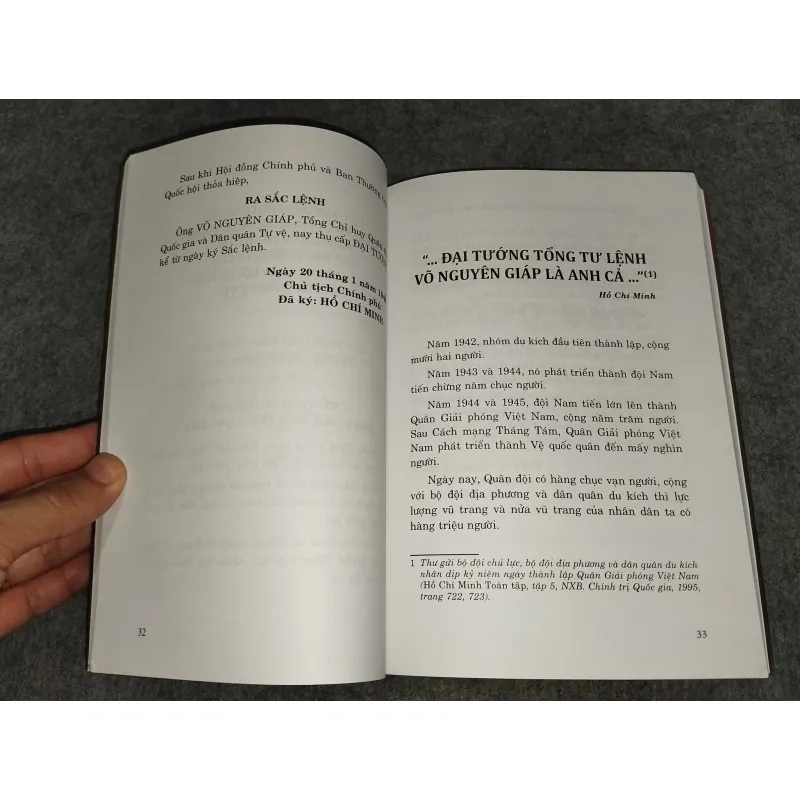 ĐẠI TƯỚNG TỔNG TƯ LỆNH VÕ NGUYÊN GIÁP. ĐẠI TƯỚNG CỦA NHÂN DÂN CỦA HOÀ BÌNH 697692