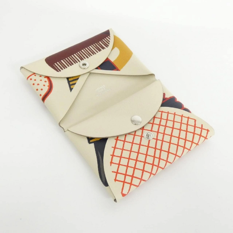 HERMES DESSIN EQUESTRE Calvi Duo 086949CK Ví đựng tiền - Hàng hiệu Chính hãng 769152