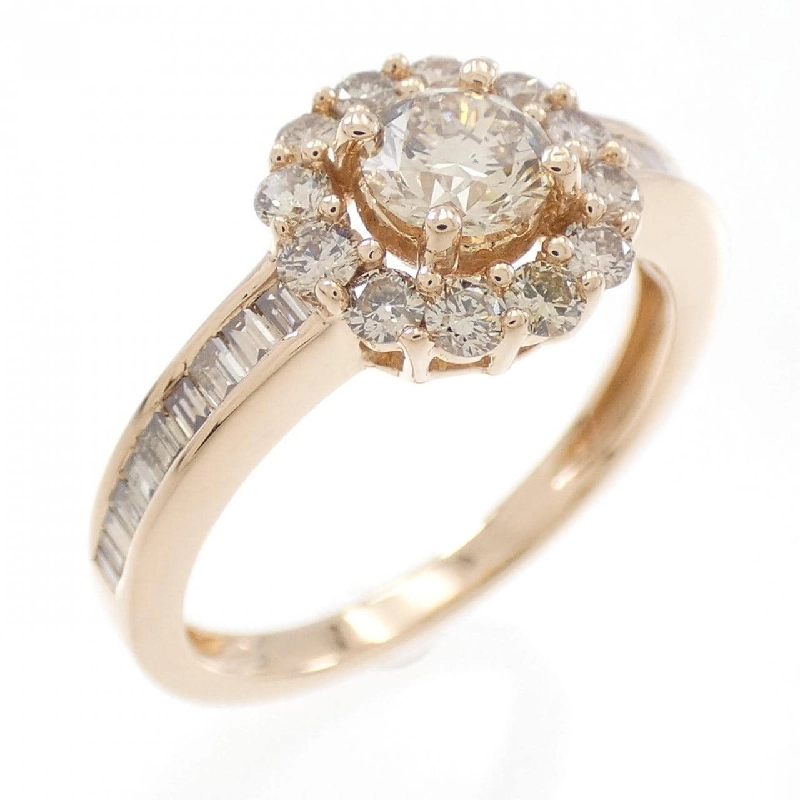 Nhẫn kim cương K18PG 0.40CT 671349