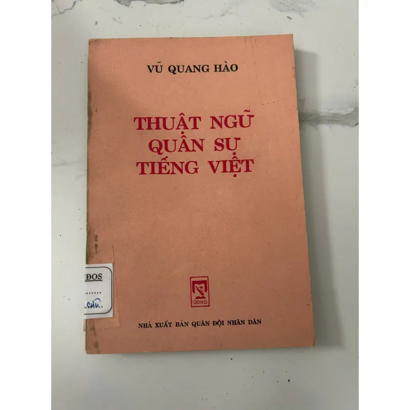 Thuật ngữ quân sự tiếng Việt – Vũ Quang Hào 745983