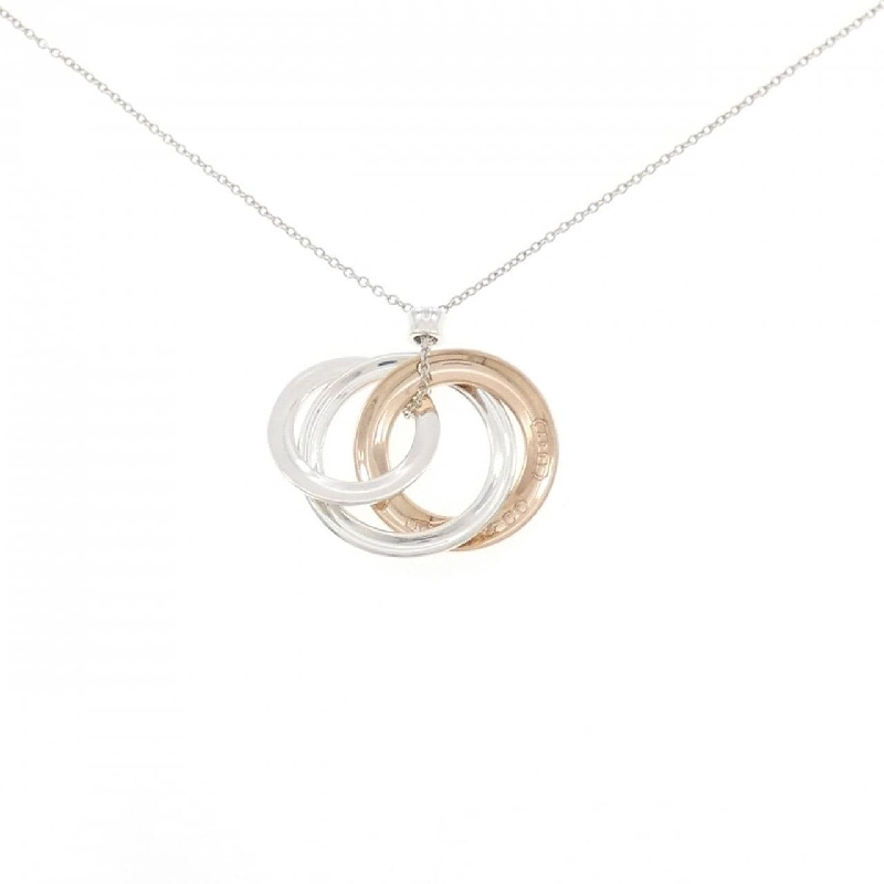 Tiffany 1837 Vòng cổ hình tròn đan xen - Hàng hiệu Authentic 840572