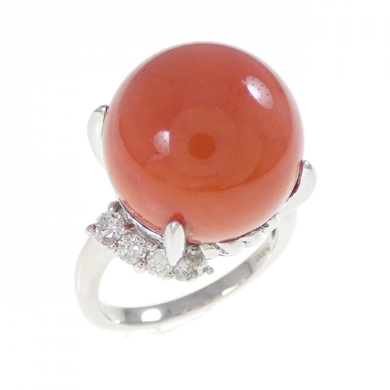 Nhẫn san hô PT900 14.8mm - Hàng hiệu chính hãng 849754