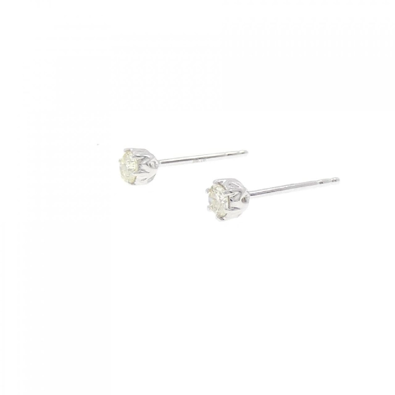K18WG Solitaire Bông tai Kim cương 0.20CT - Hàng hiệu Chính hãng 865184