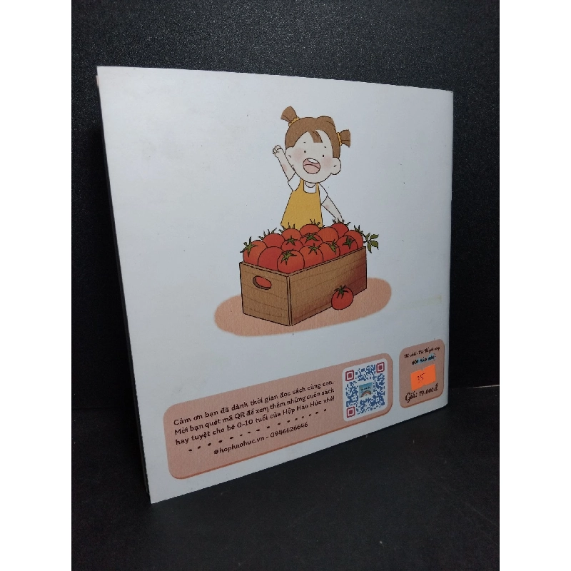 Tớ, Bo và chiếc xe ba bánh - Rau quả nông trại (sách tranh) mới 90% Ngô Anh Thi HCM2103 MẸ VÀ BÉ 918724