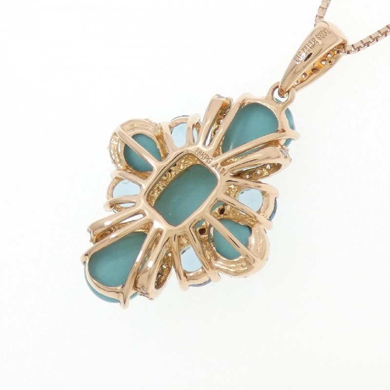 Dây chuyền đá giả 18KPG/K18PG - Hàng hiệu Authentic 860517