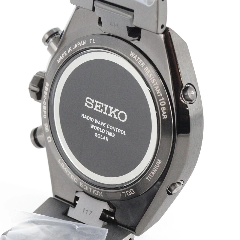 Đồng hồ điện tử Seiko Astron 8B92-OBFO/SBXY105 TI Solar Quartz - Hàng hiệu chính hãng 881867