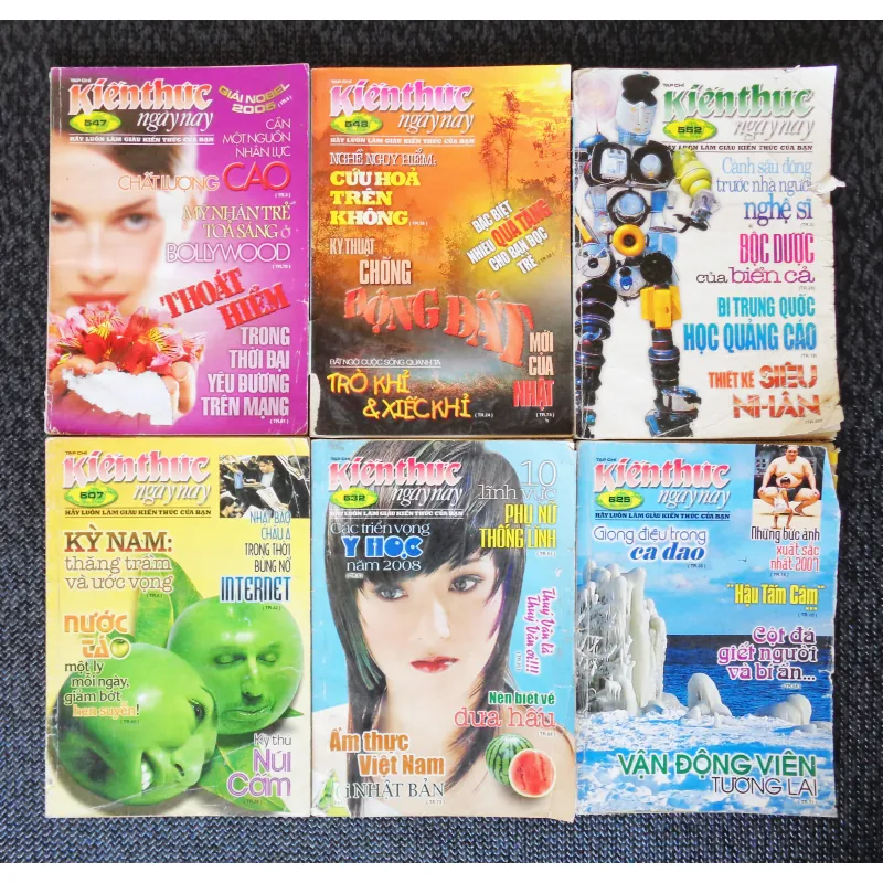 Lô 06 cuốn Kiến thức ngày nay xưa 23109