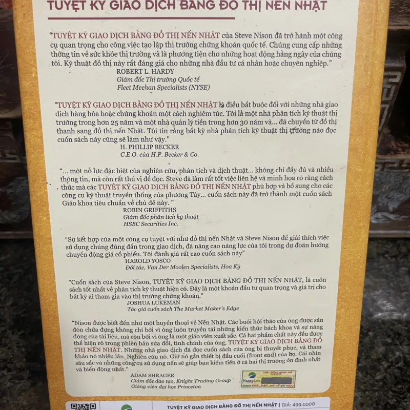 Tuyệt kỹ giao dịch bằng đồ thị nến Nhật Steve Nison 782581