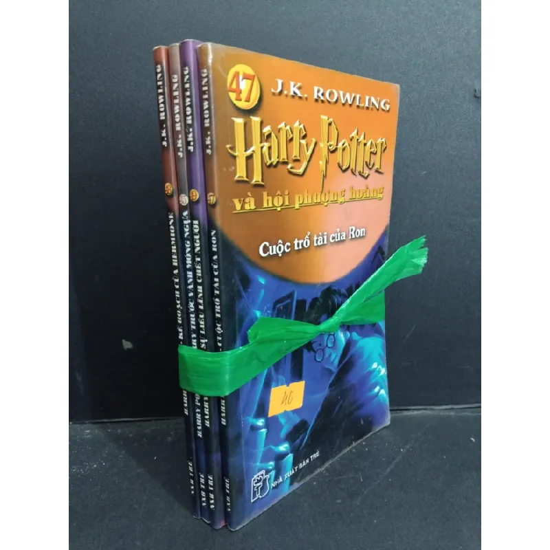 [Sách Cũ SCGR] Combo 4 cuốn Harry Potter mới 90% bẩn nhẹ, ố HCM1001 J.K.Rowling VĂN HỌC 684128
