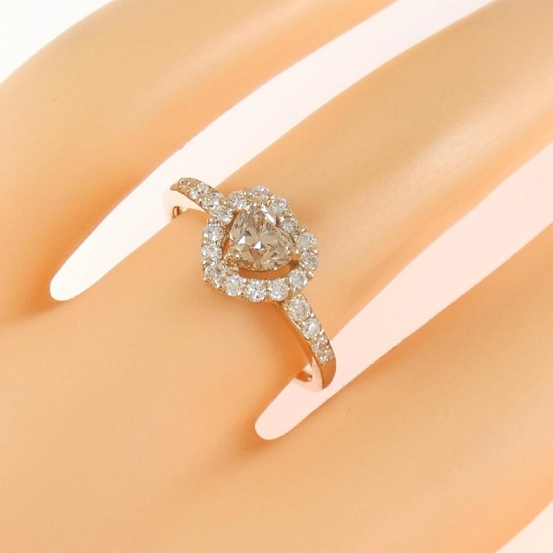 Nhẫn kim cương hình trái tim K18PG 0.42CT - Hàng hiệu chính hãng 854444