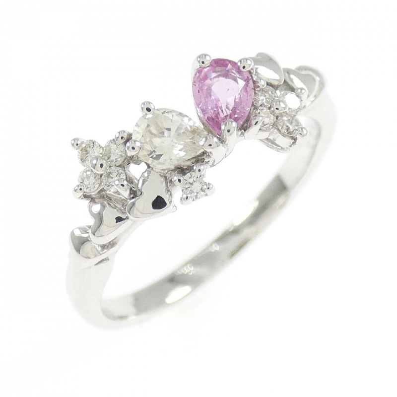 Nhẫn Sapphire K18WG 666321