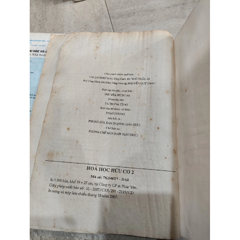 Hóa Học Hữu Cơ (2 Tập) - PGS.TS. Đỗ Đình Răng, PGS.TS Đặng Đình Bạch, TS. Nguyễn Thị Thanh Phong 396066
