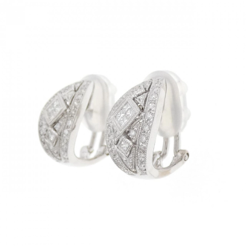 Bông tai/Khuyên tai kim cương 750WG 0.46CT - Hàng hiệu Chính hãng 870658