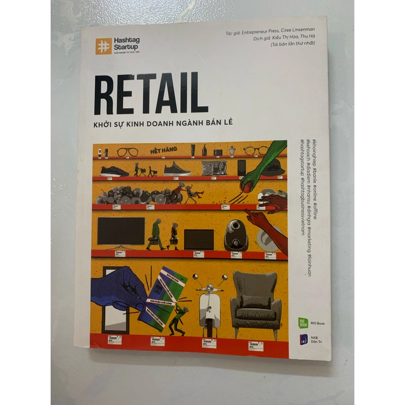 Retail khởi sự kinh doanh ngành bán lẻ new 99% 464475