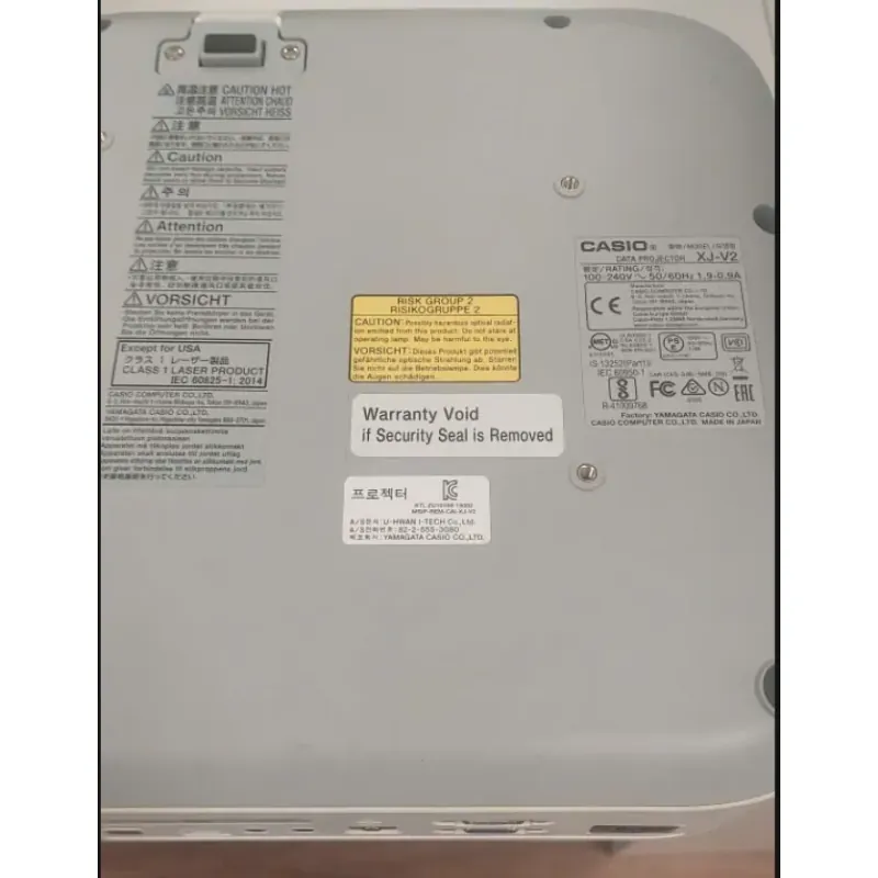 Máy chiếu Casio XJ-V2 chính hãng  -  đầy đủ phụ kiện - đẹp 90% 927628