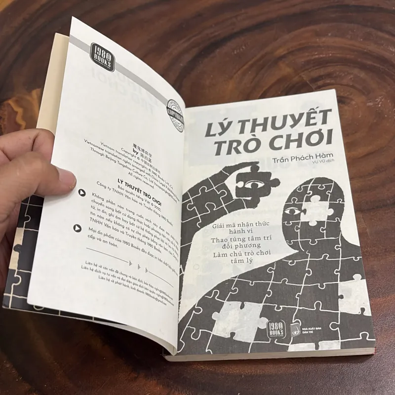 II Sách Kỹ Năng: Lý Thuyết Trò Chơi - Trần Phách Hàm - Vũ Vũ (Dịch) - 2023 1001695