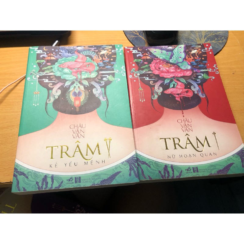 [SOLD] Trâm - Châu Văn Văn (trọn bộ 4 tập) + 2 bookmark của Trâm 19595