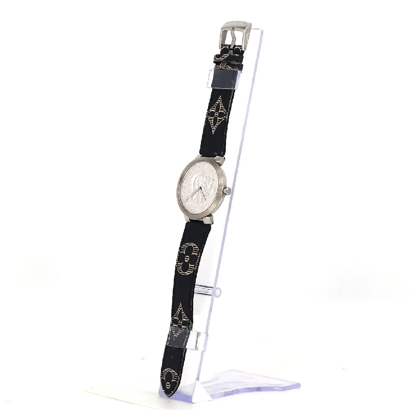 Đồng hồ Louis Vuitton Tambour Slim Q2D07 SS Quartz - Hàng hiệu Chính hãng 882145